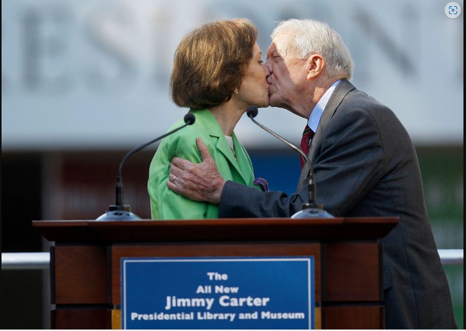 Jimmy Carter na Mkewe Rosalynn Carter